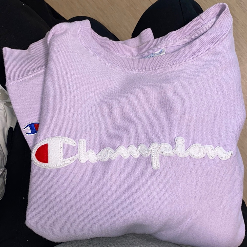 Champion cropped crew neck